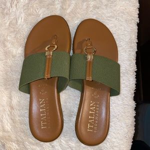 Leather sandals